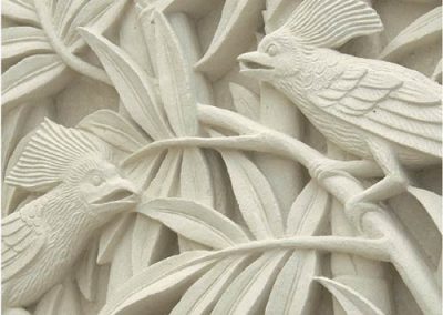 Hand Carved Stone Reliefs